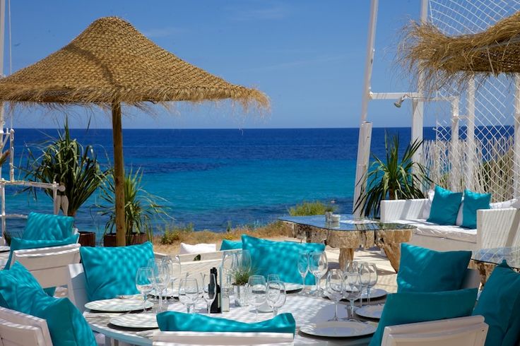 restaurants in North Ibiza, beach restaurants North Ibiza, Ibiza beach bars