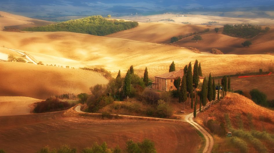 Tuscany Countryside in Autumn