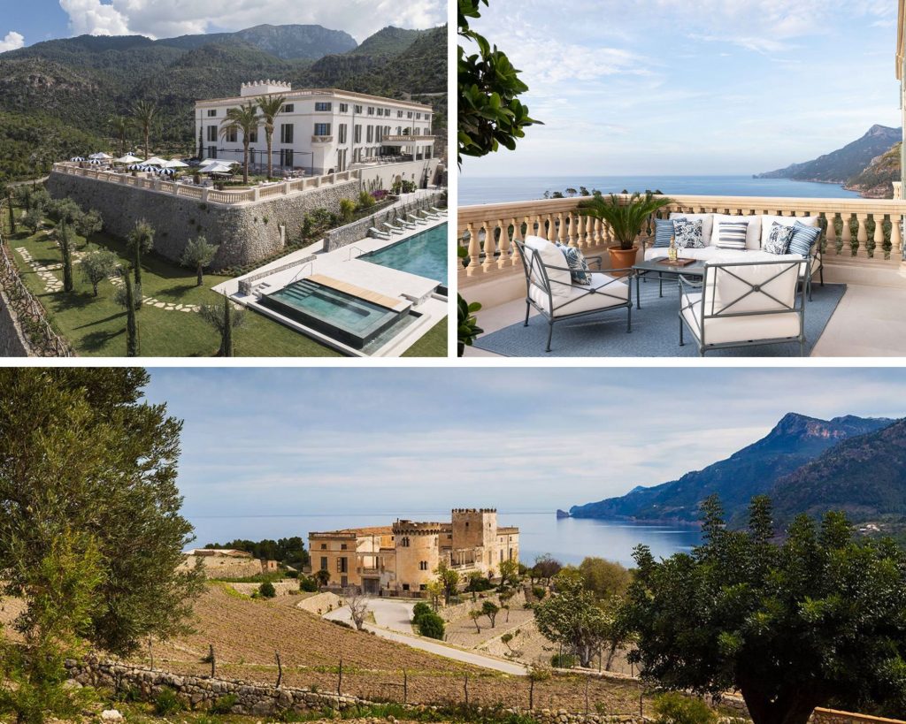 Comparison between the original 16th century finca and the newly resorted Son Bunyola Hotel. Luxury holiday in Mallorca.