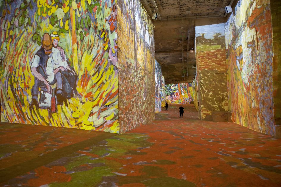 For things to do in Provence, Carrières des Lumières is a must, where a multimedia lightshow of famous artworks is projected on the walls of an old stone quarry.
