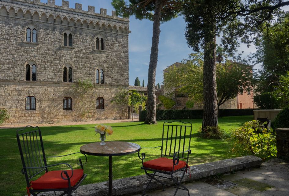 Borgo Pignano, Tuscany, Italy View of the shared externals areas of Borgo Pignano in Tuscany, one of our best luxury villa estate.