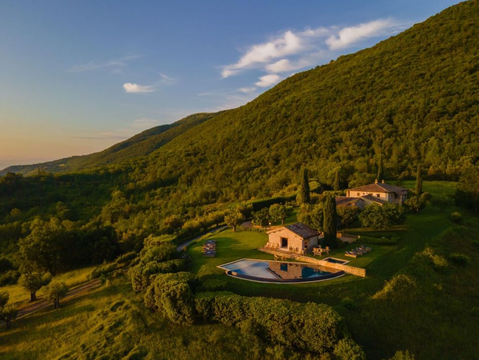 Villa Subtilia, Umbria A quaint retreat set amongst the rolling Umbrian hills, offering plenty of land to explore.