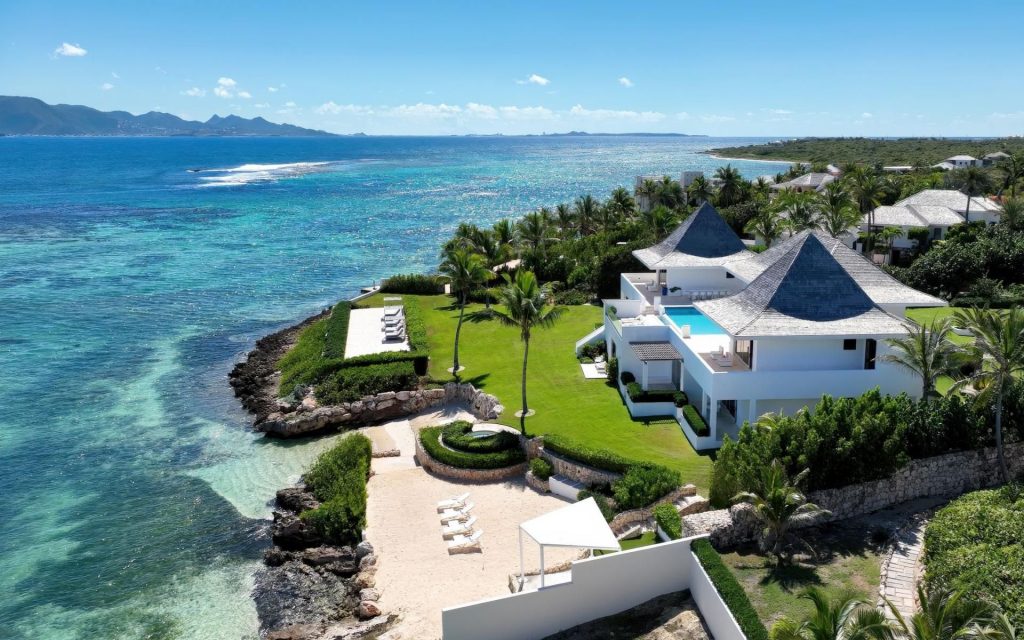 Villa Le Bleu, Anguilla Villa Le Bleu is not just one of the best wellness villas in the Caribbean, but one of the best wellness villas in the world, and it's clear to see why! As a seafront property, Villa Le Bleu offers an abundance of wellness amenities across its gardens and beautiful views, thanks to its private beach and uninterrupted position.